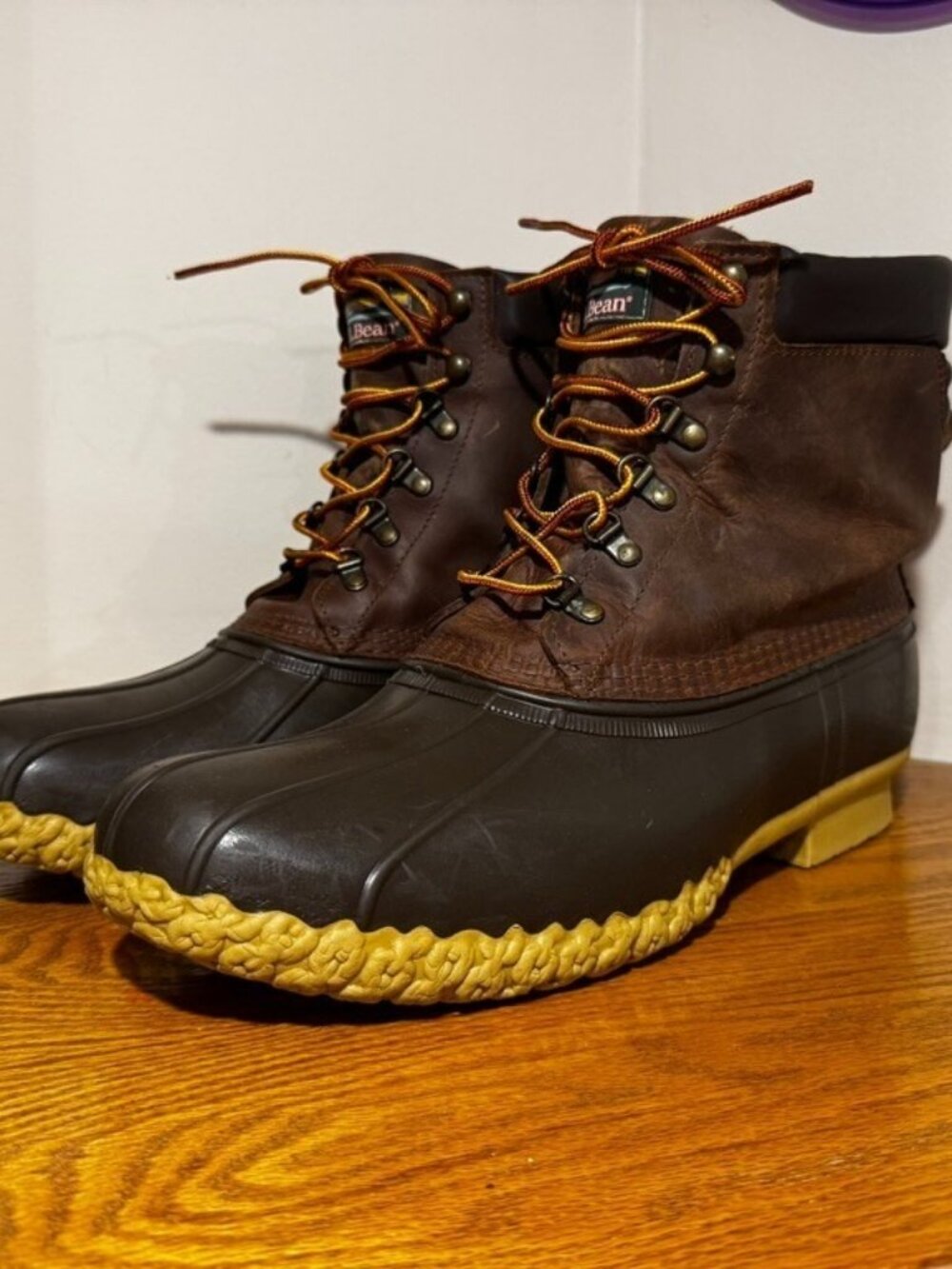 100% Authentic L.L. Bean Boot "8 Boots Men's Gore-Tex Primaloft Made in Maine